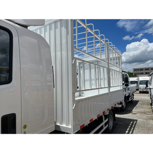 Camión Isuzu KV100 4x2 Diésel <span class=keywords><strong>de</strong></span> Cabina Sencilla y 130 <span class=keywords><strong>Caballos</strong></span> <span class=keywords><strong>de</strong></span> Fuerza, Camión <span class=keywords><strong>de</strong></span> Reparto Ligero y Pequeño con Reja <span class=keywords><strong>para</strong></span> Alimentos, ¡Venta Caliente! - Product Image 4