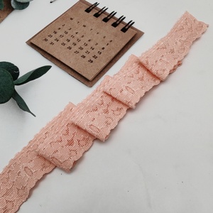 <b>Elastic</b> Band <b>Lace</b> Strap Flat Width High <b>Elastic</b> Webbing for Sewing & Crafting Customized 26mm Sizes Colorful Fashionable Nylon - Product Image 2