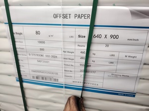 กระดาษครีมขาว กระดาษออฟเซ็ตไม่มีเนื้อไม้ กระดาษบอนด์ <span class=keywords><strong>BPOP</strong></span> หรือ RWOP - Product Image 6