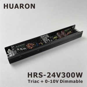 Driver LED pour éclairage d'exposition 24V 300W, OEM ODM HRS Triac LED 0-10V, câblage de signal unique et séparé, sans dérive de tension - Product Image 1