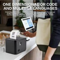 Untuk Printer Mini Thermal Langsung XP-80T 80mm untuk Sistem POS Mobile Antarmuka USB Tersedia di Stok