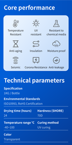 Adhésif polyuréthane UV de qualité médicale FP783 KEJIA |   Aucun apprêt nécessaire |   Conforme aux normes RoHS/PFOS/PAHS pour l'industrie <span class=keywords><strong>P</strong></span>+<span class=keywords><strong>R</strong></span> - Product Image 5