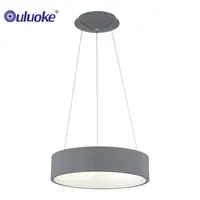 Simple Modern Nordic Acrylic Ring Ceiling LED Chandelier