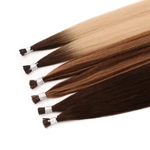 Qianshunfa — Extensions de cheveux naturels Remy, tissage lisse, cheveux humains, Double Drawn, Extensions, extrémité complète, 22 pouces