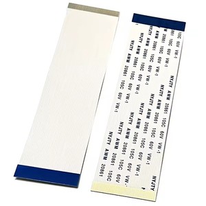 Cavo a nastro flessibile FPC FFC placcato oro AWM <span class=keywords><strong>20861</strong></span> 105C 60V 50 pin passo 0,5 mm B per LCD TV, autoradio, lettore DVD, laptop - Product Image 2