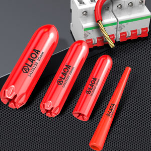 For LAOA Industrial Grade Insulated <b>Wire</b> Clamping Slip-On Sheath Tapered Cylindrical <b>Sleeve</b> Crimp Cap Hand Tools Sizes 10mm 20mm - Product Image 5