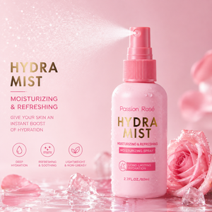 Passion Ros Spray Idratante per la Pelle, Idratazione Profonda, Compatibile con il Trucco, 80ml, Per Tutti i Tipi di Pelle, Vendita all'Ingrosso OEM - Product Image 2