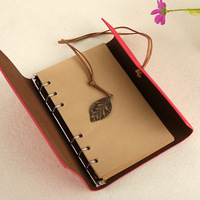 Cuaderno Espiral Personalizado Tamaño A5, 80 Hojas, Recargable, Encuadernado en Cuero, Hojas Sueltas, Tapa Dura, Regalo