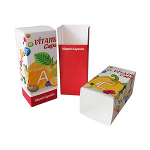 Caja de Envío Plegable Reutilizable Personalizada, Ecológica y Duradera, con Purpurina, Corte Láser de Cuatro Colores, Cartón de Papel Reciclado <span class=keywords><strong>para</strong></span> Alimentos <span class=keywords><strong>para</strong></span> Bebés - Product Image 5