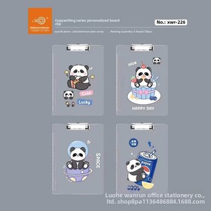 Panda New A4 da trong suốt văn phòng Pad sinh viên thi clipboard thư mục tập tin để viết văn phòng phẩm văn phòng phẩm hộp - Product Image 6