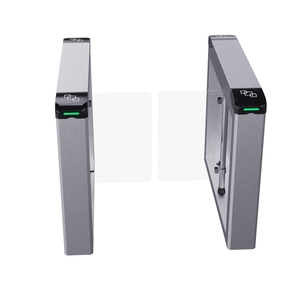 Guangbao ZY-B212 Torniquete de puerta batiente de acero inoxidable IP65 con paso rápido de 0.2s, reconocimiento facial/tarjeta IC, antipinzamiento/antipersonas en cola, TCP/IP RS485 - Product Image 1