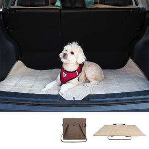 Peppy Buddies nouveau Design hydrofuge 2 en 1 <span class=keywords><strong>tapis</strong></span> Portable pour animaux de compagnie et sac à main et <span class=keywords><strong>tapis</strong></span> de caisse pour <span class=keywords><strong>chien</strong></span> en polaire chaude <span class=keywords><strong>tapis</strong></span> de coffre de voiture - Product Image 5