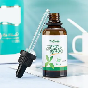 Additivo alimentare stevia gocce liquide all'ingrosso OEM stevia gocce dolcificante liquido