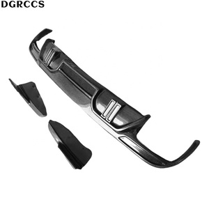 Pour X5M F95 2019-2024, style LD, lèvre arrière en fibre de carbone à trois étapes, diffuseur arrière, lèvre de pare-chocs - Product Image 3