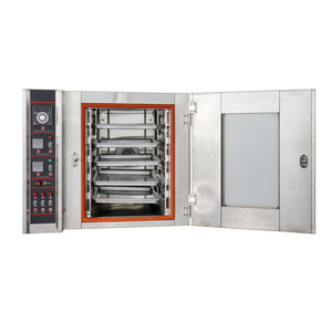 Horno eléctrico de convección de 5 bandejas de acero inoxidable para panadería de pan francés con pulverización, horno para hornear al vapor, equipo para hornear - Product Image 1