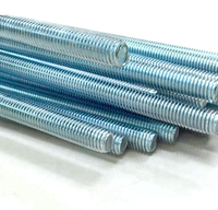 Factory Supplier G&T Brand DIN 975 ASME B 18.31.2 Thread Rod M4-M100 CL4.8 8.8 10.9 Zinc Plated Customized Length Fully Threaded