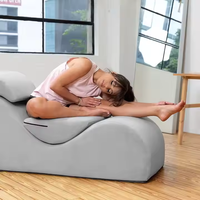 Fauteuils de yoga pour adultes, chaise longue ergonomique d'intérieur avec poche latérale, chaise de yoga idéale pour la relaxation et l'exercice