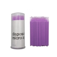 100 PCS/Lot Extension de Cils Micro Brosses Applicateurs Mascara Brosse Outils Cils Microbrosse pour Cils