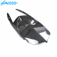 AKOSO fibra de carbono seco puro motocicleta cola trasera debajo de la cubierta carenados para BMW S1000RR 2015-2018