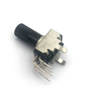 Mingjia RV09 10K Carbon phim cách điện trục nhựa 9mm tuyến tính 5k/10k/50k/100k kép gang ROTARY chiết & rheostats - Product Image 5