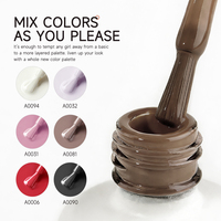 Kits de nail art Aibevoow en marque propre, ensemble professionnel, boîte de vernis à ongles en gel professionnel, ensemble de vernis à ongles en gel UV blanc et noir