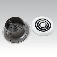 Grille de ventilation de plafond en plastique, filtre écologique pour conduits de ventilation domestiques, contrôle du flux d'air CVC, anti-poussière, installation facile