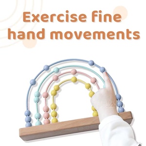 لعبة الرياضيات للأطفال, خشبية المعداد في مرحلة الطفولة المبكرة لعبة الرياضيات عد الخرز مونتيسوري شبيلزوج مونتيسوري لعبة تعليمية - Product Image 2