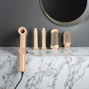 Multi Styler 5 In 1 Set Negative Ion Hair Dryer With Diffuser And Concentrator Nozzle For Hair Care And Styling - Product Image 4