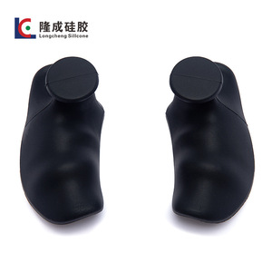 Longcheng Silicone Grip Strengthener Anti-slip Handle Finger Exercise Equipment for Weightlifting Fitness <b>Training</b> - Product Image 3