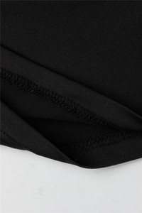 Mini Abito Sexy con Schiena Scoperta e Collo all'Americana per Donna, Vestito Estivo Tinta Unita per Feste, Taglia XS - Product Image 5