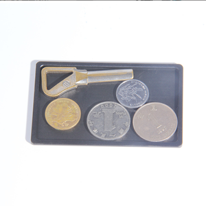 Porte-pièce de monnaie-Support de dalle de pièce de monnaie en aluminium avec poignée - Product Image 5
