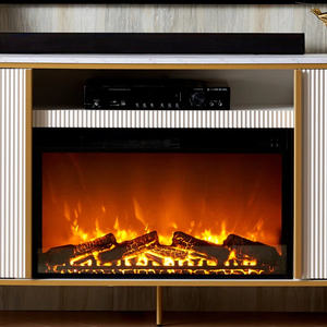 <span class=keywords><strong>Meuble</strong></span> <span class=keywords><strong>TV</strong></span> de luxe 70 pouces pour téléviseurs jusqu'à 78 pouces avec foyer électrique inclus pour la maison, le restaurant, l'hôtel - Product Image 3