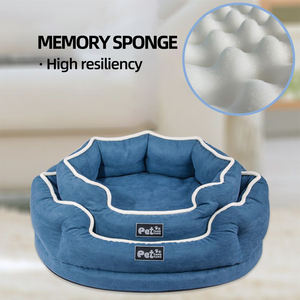Venta al por mayor logotipo personalizado producto para mascotas espuma viscoelástica desmontable gato perro cama de lujo - Product Image 2