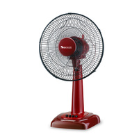 Nouvelle arrivée 12 pouces ventilateur de table portable électrique 3 vitesses oscillant hauteur réglable moteur à courant alternatif support de piédestal contrôle mécanique