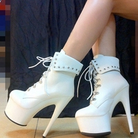 Chaussures de luxe pour femmes, 6 pouces 15CM, bottines à plateforme Stiletto, talons de Club de scène, gothique et fétiches, offre spéciale