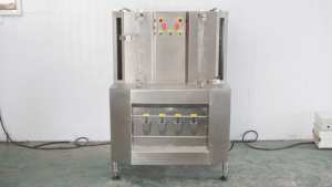 FXP-99 Dubbele Kop Fruitschiller Automatische Rockmelon Broodvrucht Jackfruit Watermeloenschilmachine - Product Image 6