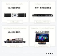 Sistema de Sonido Bekboes para Karaoke KTV Profesional, Caja de Sonido DJ Doble de 10 Pulgadas, Conjunto Completo