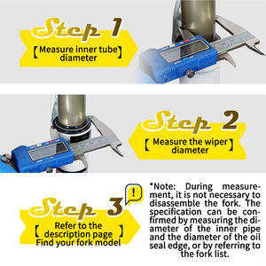 Kit de joint de <span class=keywords><strong>fourche</strong></span> <span class=keywords><strong>VTT</strong></span> essuie-poussière anneau de mousse essuie-glace 30-40mm pour <span class=keywords><strong>fourche</strong></span> Fox Suntour Epixon <span class=keywords><strong>Rockshox</strong></span> SID Manitou - Product Image 4