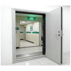 Porte coupe-feu haute performance pour bâtiment commercial, laboratoire, résidentiel, en acier blindé - Product Image 5