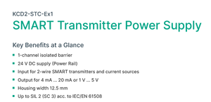 ใหม่และเป็นของแท้ P+F Safety Barrier KCD2-STC-Ex1 SMART Power Supply Switch Amplifier 24V 1 ช่องสัญญาณแบบแยกอิสระ - Product Image 5