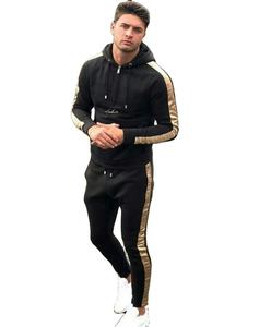 Vêtements de sport pour le fitness Survêtement confortable avec logo personnalisé Ensemble de sport d'hiver Survêtement - Product Image 1