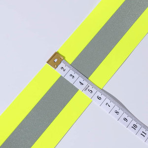 Ruban en tissu polyester réfléchissant haute visibilité WX <span class=keywords><strong>FR</strong></span>, rouleau de 5 cm, à coudre, <span class=keywords><strong>argent</strong></span>é, ignifuge - Product Image 5