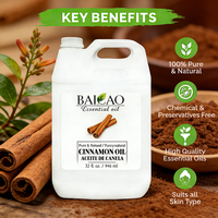Extrait de cannelle, huile de cinnamaldéhyde naturelle de qualité alimentaire pour l'arôme, le savon, la bougie, la saveur alimentaire