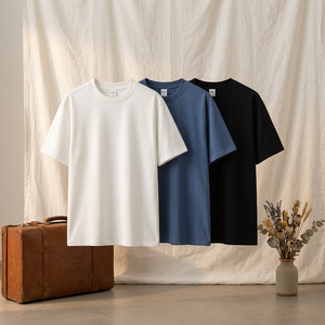 Elastic T-<b>Shirt</b> 2026 Spring/Summer New Product <b>Cool</b> Short Sleeve Three Piece Set Wholesale - Product Image 1