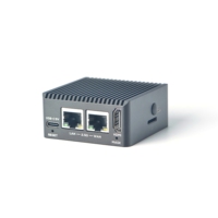 Carte de développement mini routeur RK3568 NanoPi R5C 2 Go/4 Go USB-C pour double port Ethernet Gbps, boîtier métallique, dispositif passerelle IoT