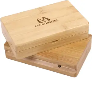 Bamboo Fly Box pesca a mosca per mosche Tenkara