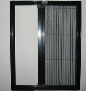 Moustiquaire noire moderne en polyester 18x16mm, résistante aux insectes, facile à installer, pour porte et fenêtre de chambre, pare-soleil pliable - Product Image 2