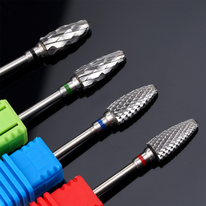 Yaqin Professional Large Cone <strong>Bits</strong> Silver Coating Efficient Gel Removal New Style Carbide Nail Drill <strong>Bits</strong> Wholesale - Product Image 4