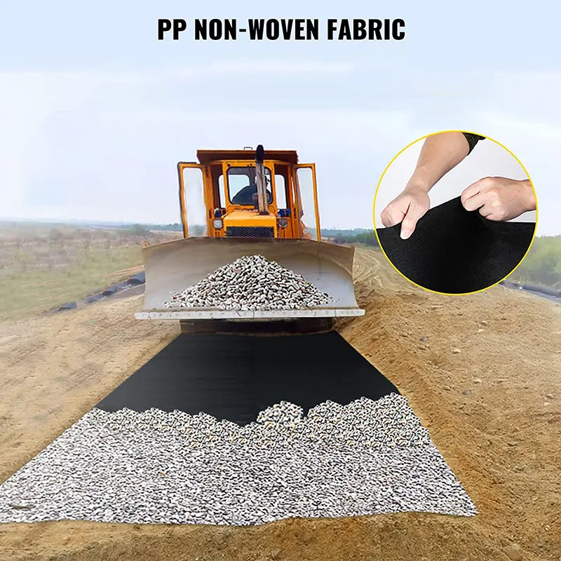 Chinese Factory PP Fiber geotextile layer in Good Price