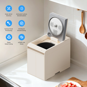 Máquina de compostaje de residuos de alimentos de 4,5 l, procesador de alimentos de estilo moderno para cocina, compositor de residuos de alimentos inteligente eléctrico para el hogar - Product Image 1